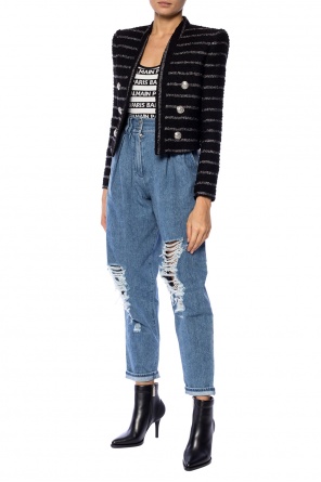 Distressed jeans, zdjęcie 2 Distressed jeans od Balmain